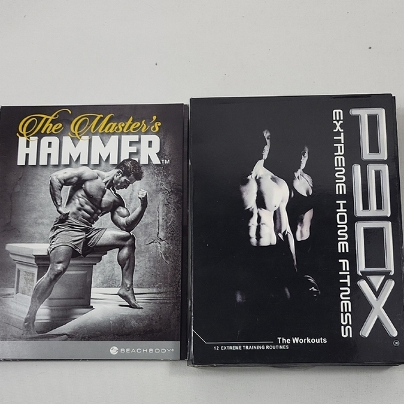 Beachbody P90X & Master's Hammer Workout DVD Set - Picture 1 of 4